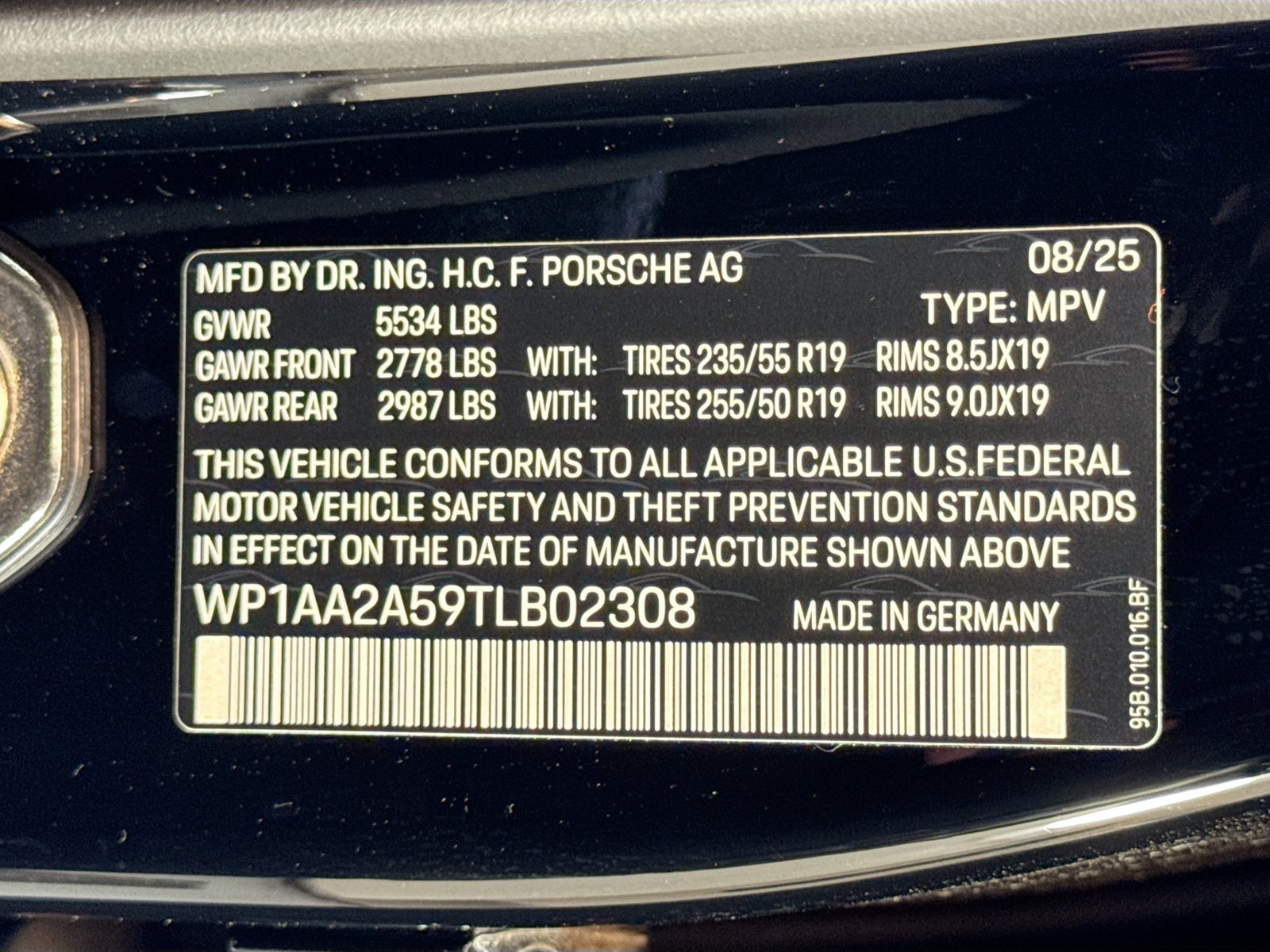 Used 2026 Black Porsche  image 26