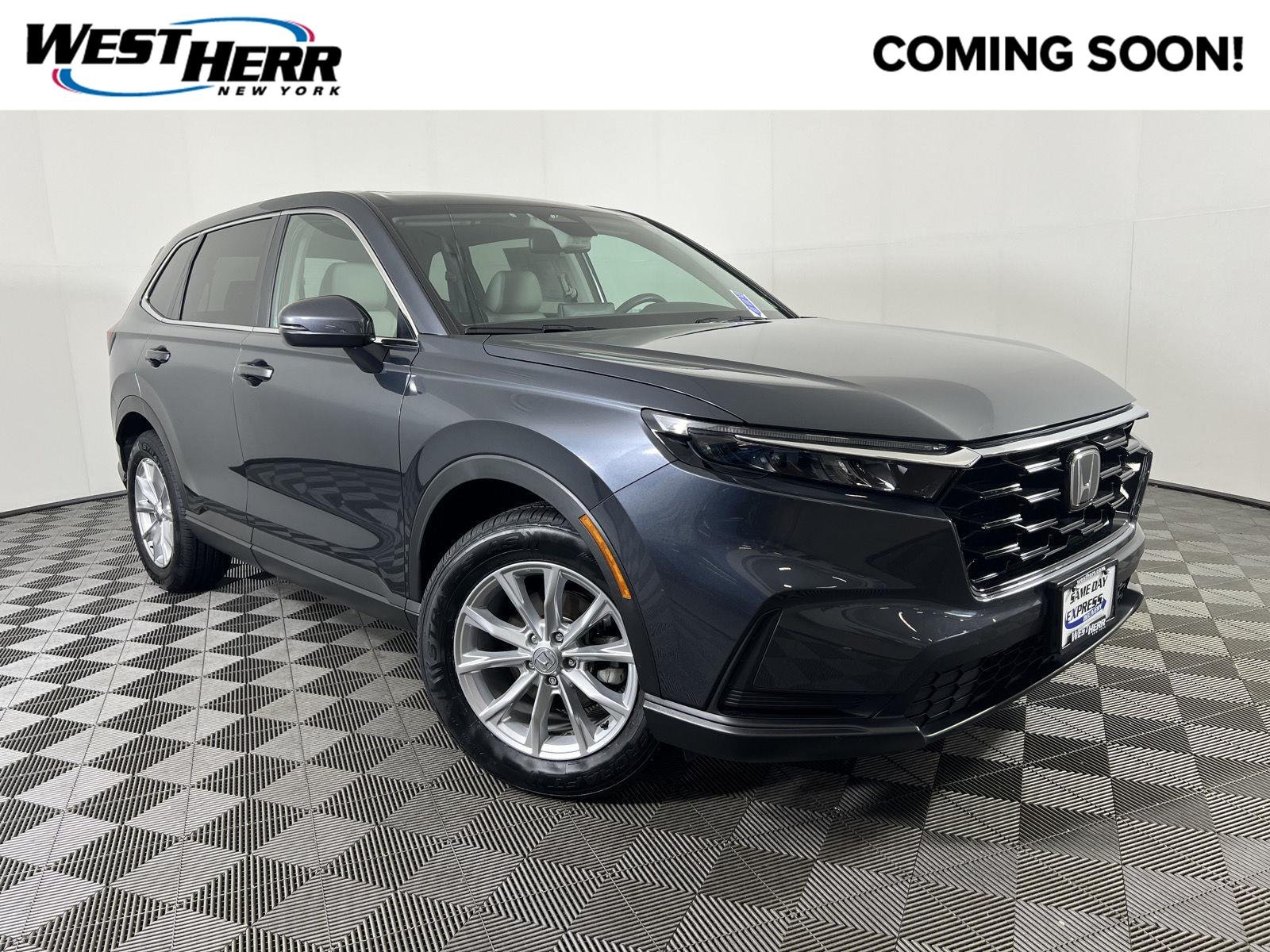 Used 2024 Meteorite Gray Metallic Honda EX image 1
