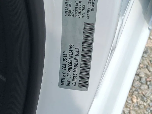 New 2026 Bright White Clearcoat RAM Tradesman image 39