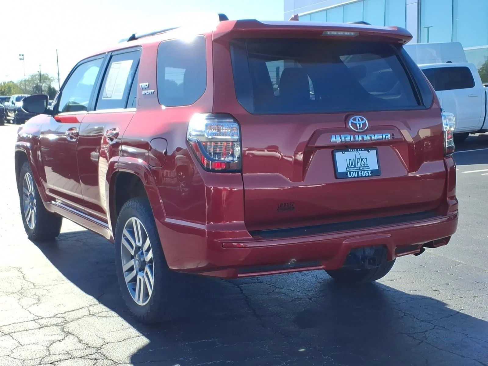 Used 2022 Barcelona Red Metallic Toyota TRD Sport image 5