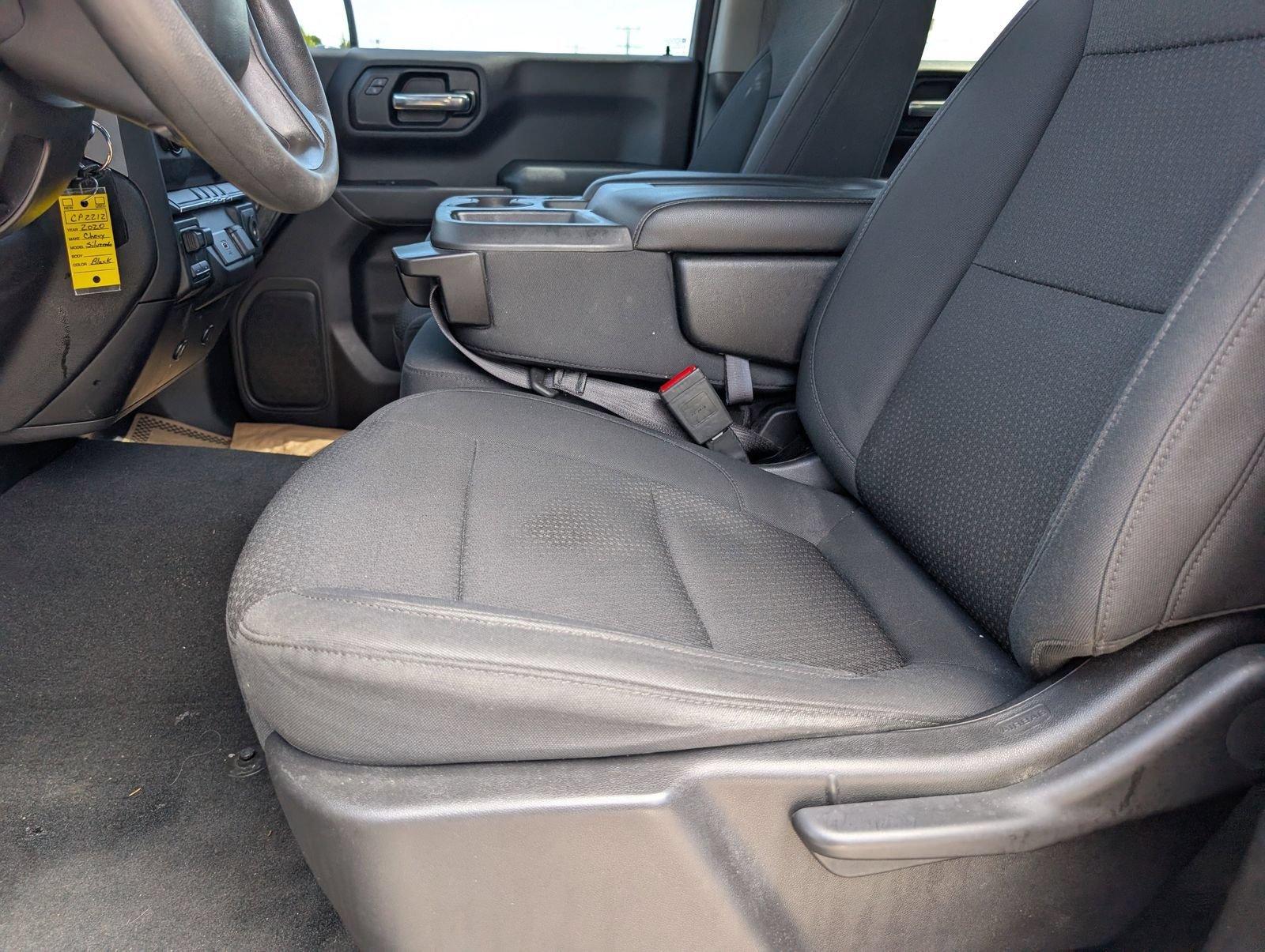 Used 2020 SHADOW GRAY METALLIC Chevrolet Work Truck image 6