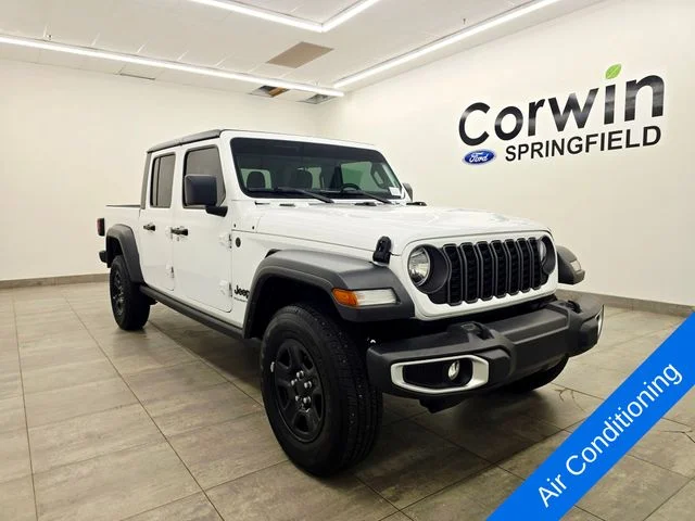 Used 2024 Bright White Clearcoat Jeep Sport image 6