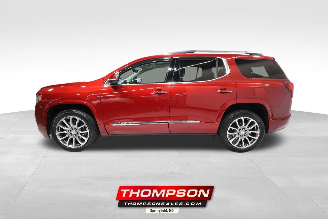 Used 2023 Volcanic Red Tintcoat GMC Denali image 1