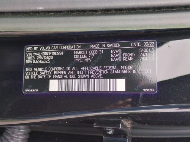 Used 2023 Black Volvo B5 Plus Bright Theme image 36