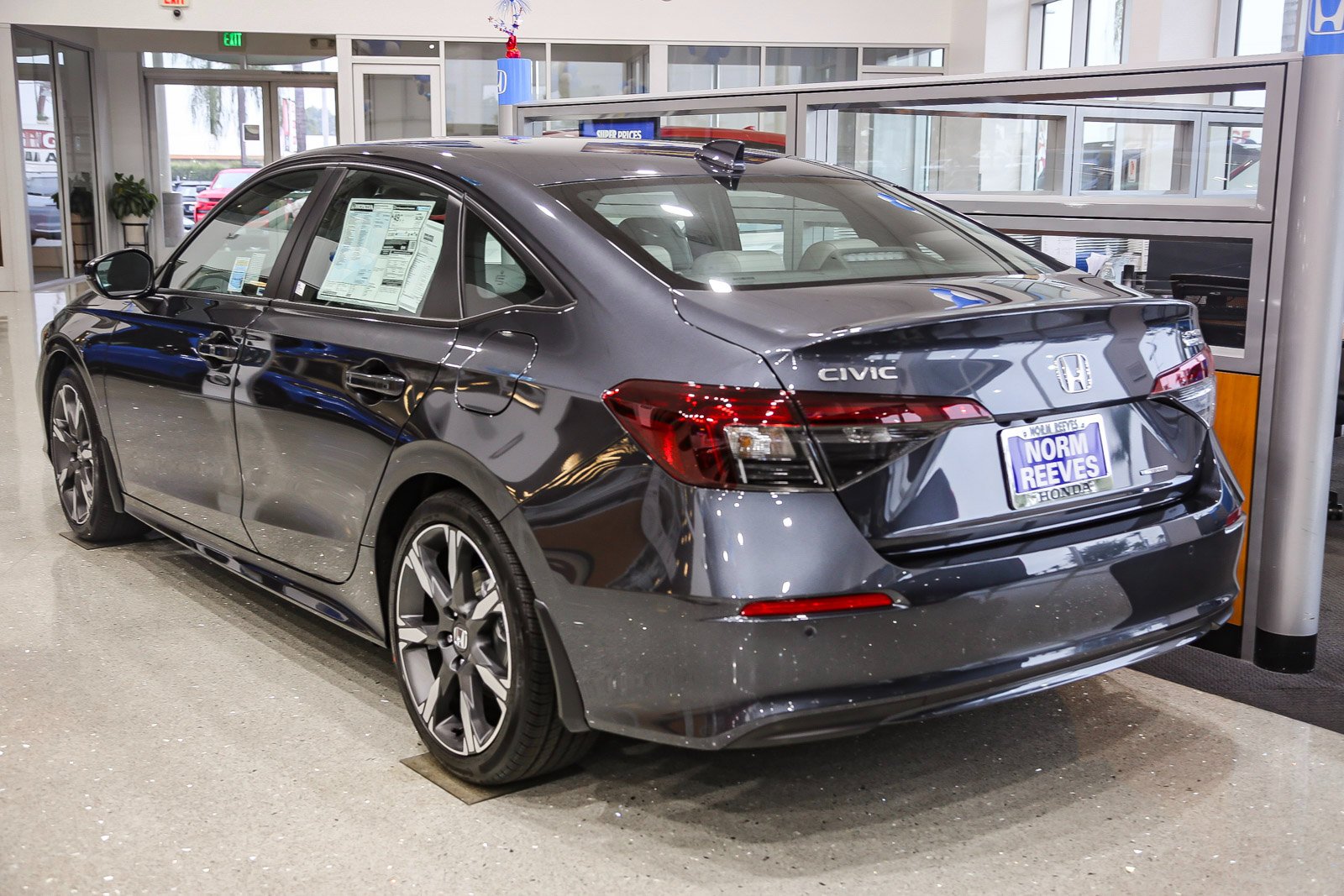 New 2026 Meteorite Gray Metallic Honda Sport Touring CVT image 6