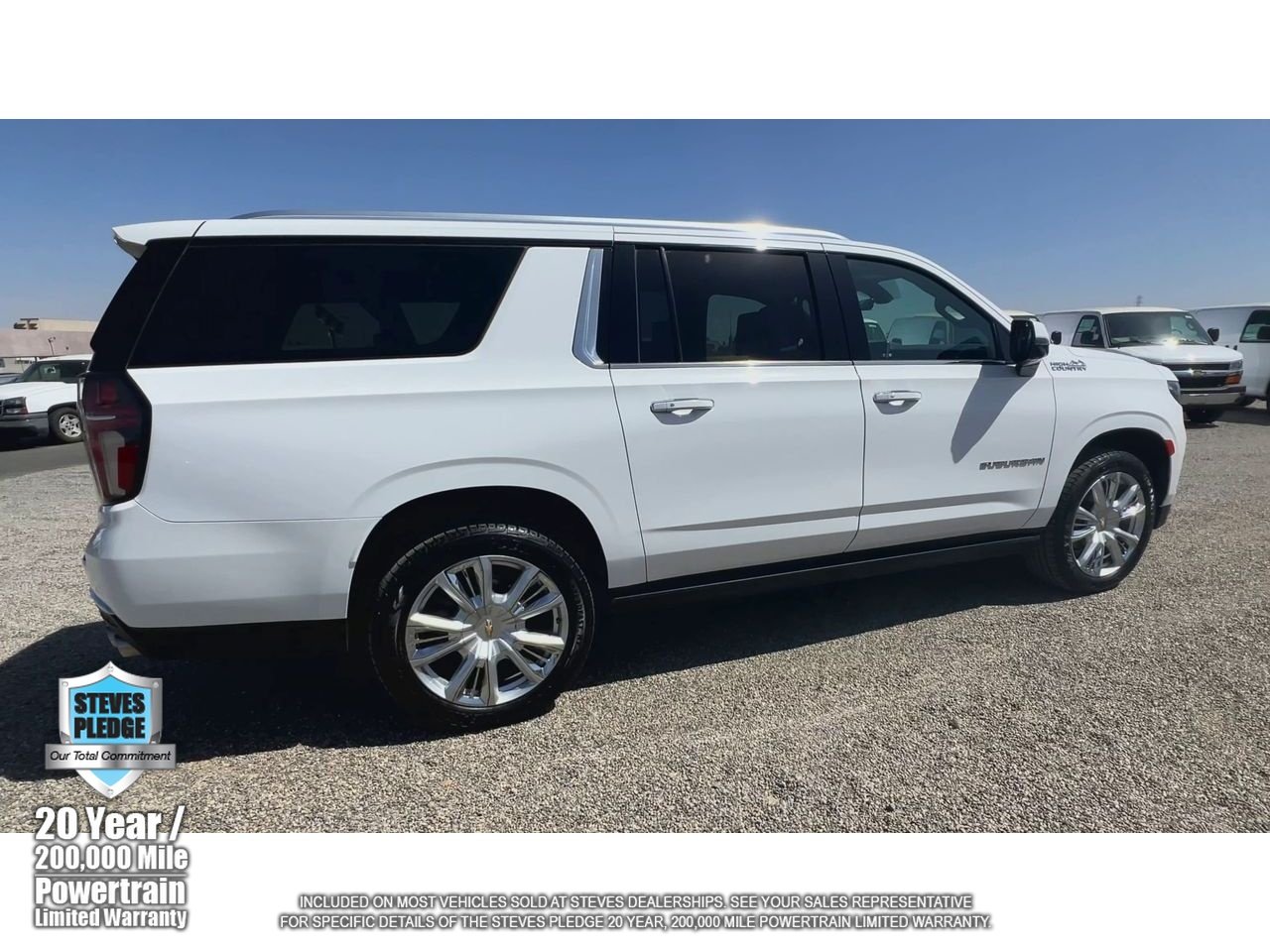 Certified Used 2021 SUMMIT WHITE Chevrolet High Country image 2