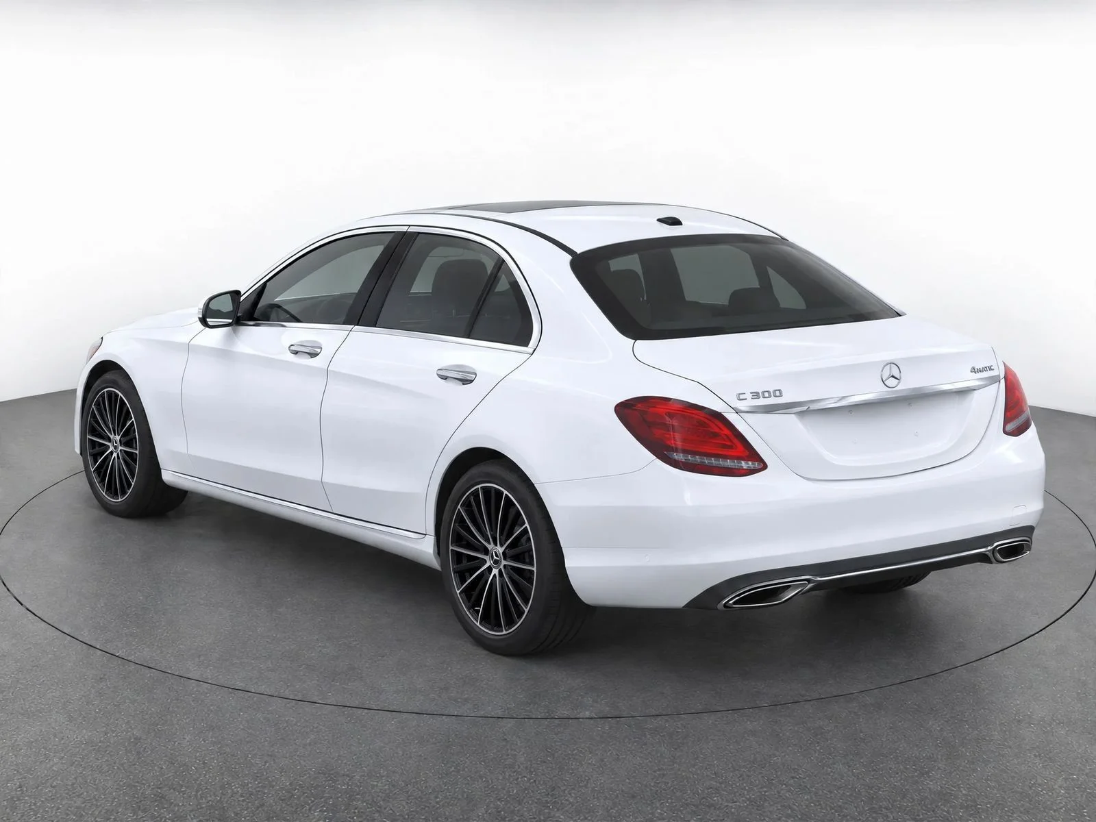 Used 2019 Polar White Mercedes-Benz C300 4MATIC® image 4
