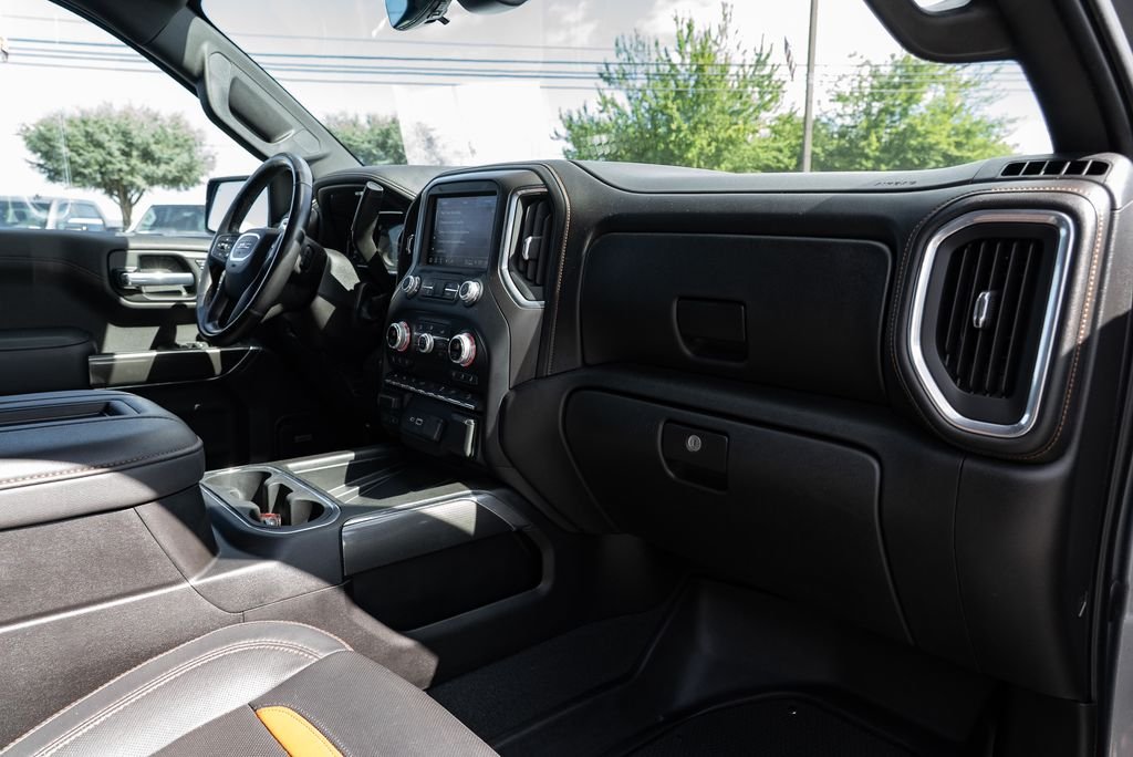 Used 2021 Satin Steel Metallic GMC AT4 image 34