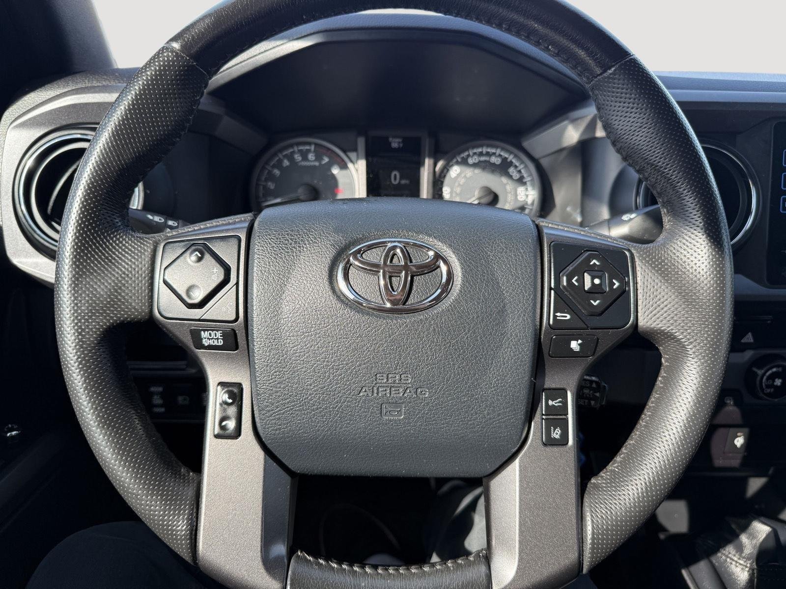 Used 2018 Blazing Blue Pearl Toyota TRD Sport image 16
