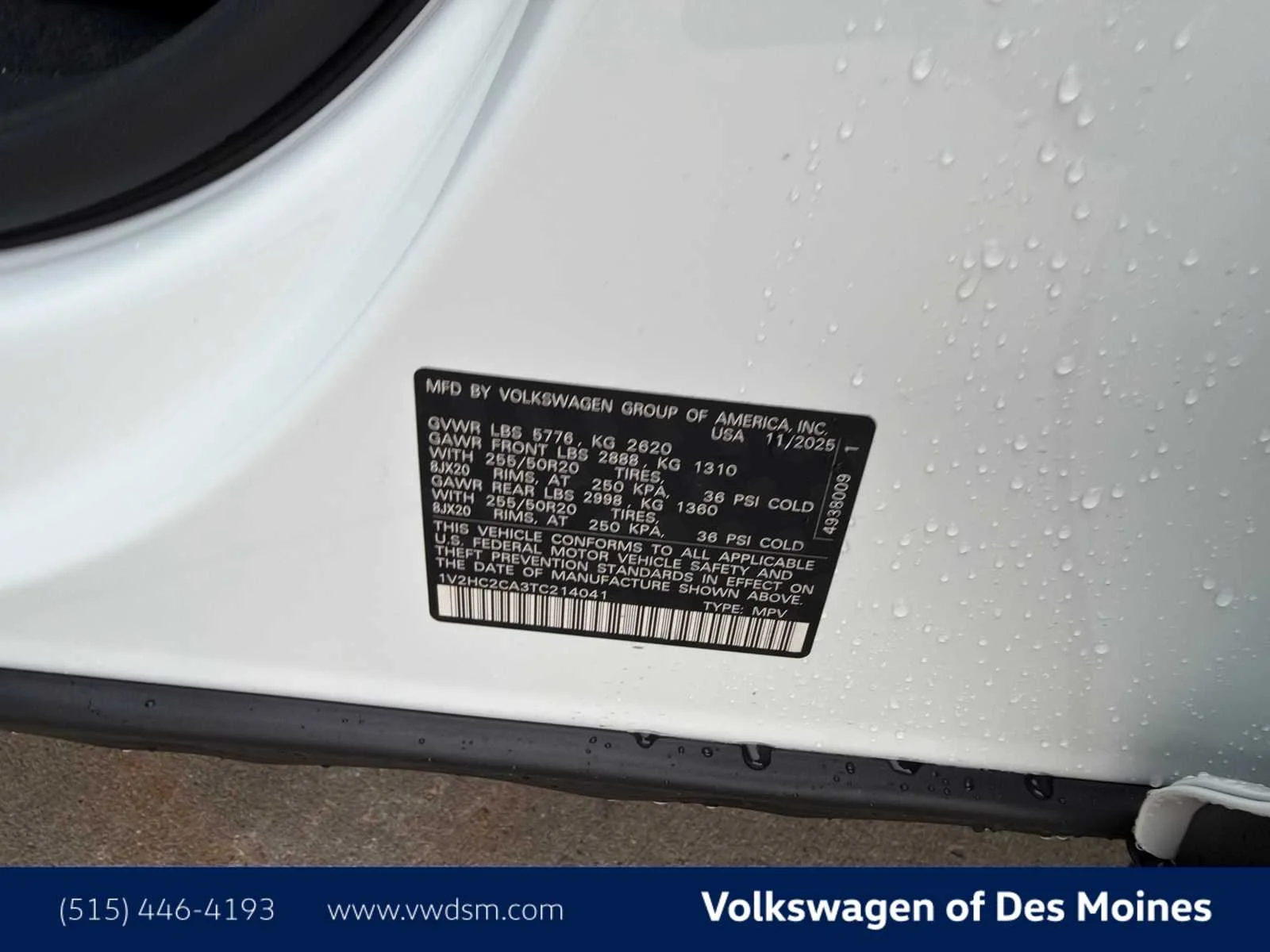 New 2026 Opal White Pearl Volkswagen 2.0T SE w/Technology image 21
