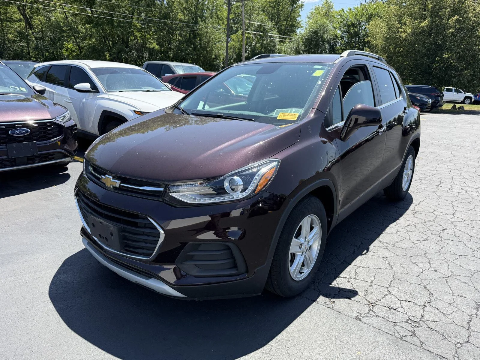 Used 2020 BLACK CHERRY METALLIC Chevrolet LT image 2
