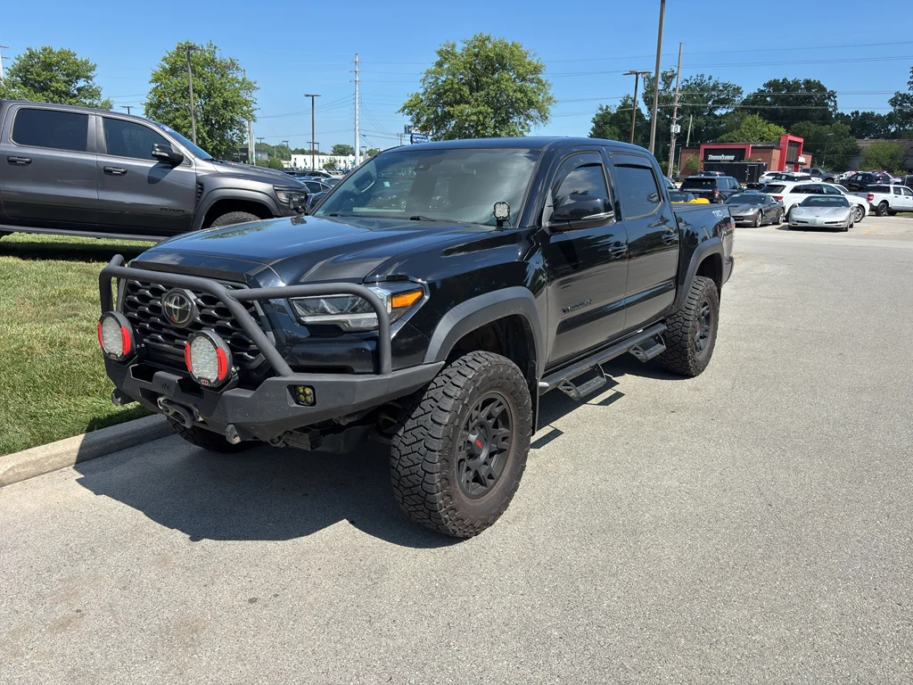 Used 2021 Midnight Black Metallic Toyota TRD Off Road image 14