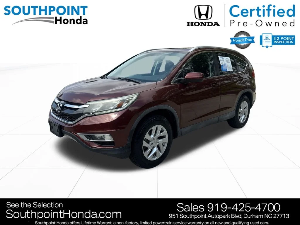 Certified Used 2016 Basque Red Pearl II Honda EX-L image 3
