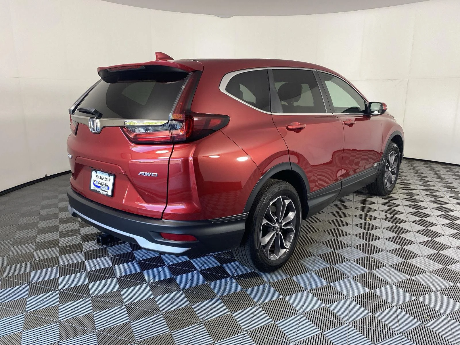 Used 2020 Radiant Red Metallic Honda EX image 8