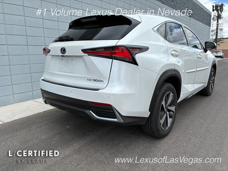 Certified Used 2020 Eminent White Pearl Lexus 300h image 3