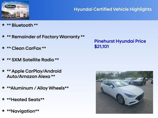 Certified Used 2023 White Hyundai SEL image 19