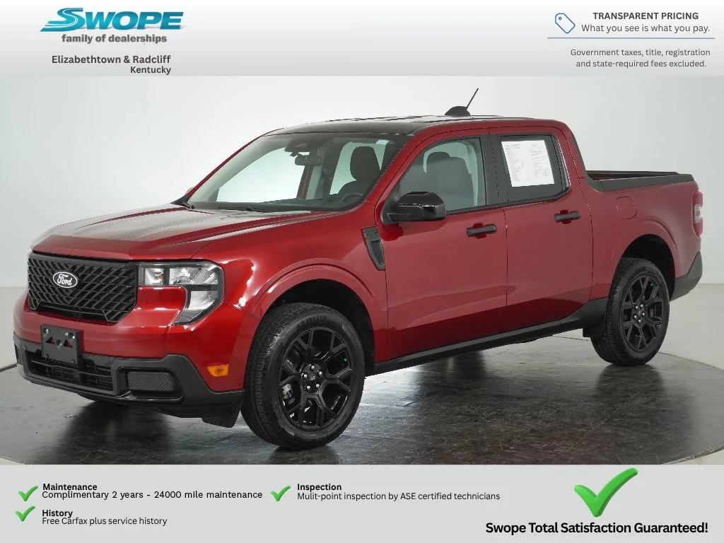 Used 2025 Ruby Red Metallic Ford XLT image 7