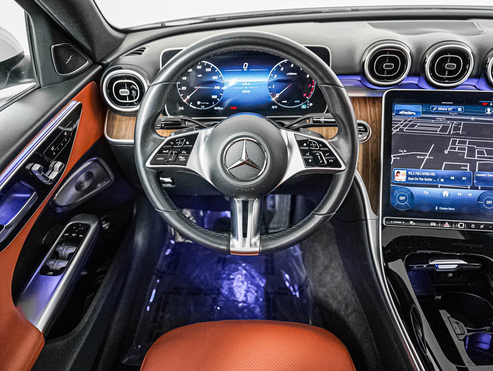 Certified Used 2024 Polar White Mercedes-Benz C 300 Sedan image 14