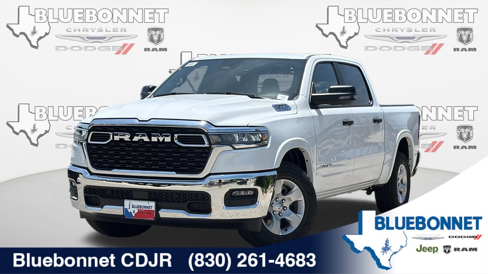New 2026 Bright White Clear-Coat Exterior Paint RAM Lone Star image 1