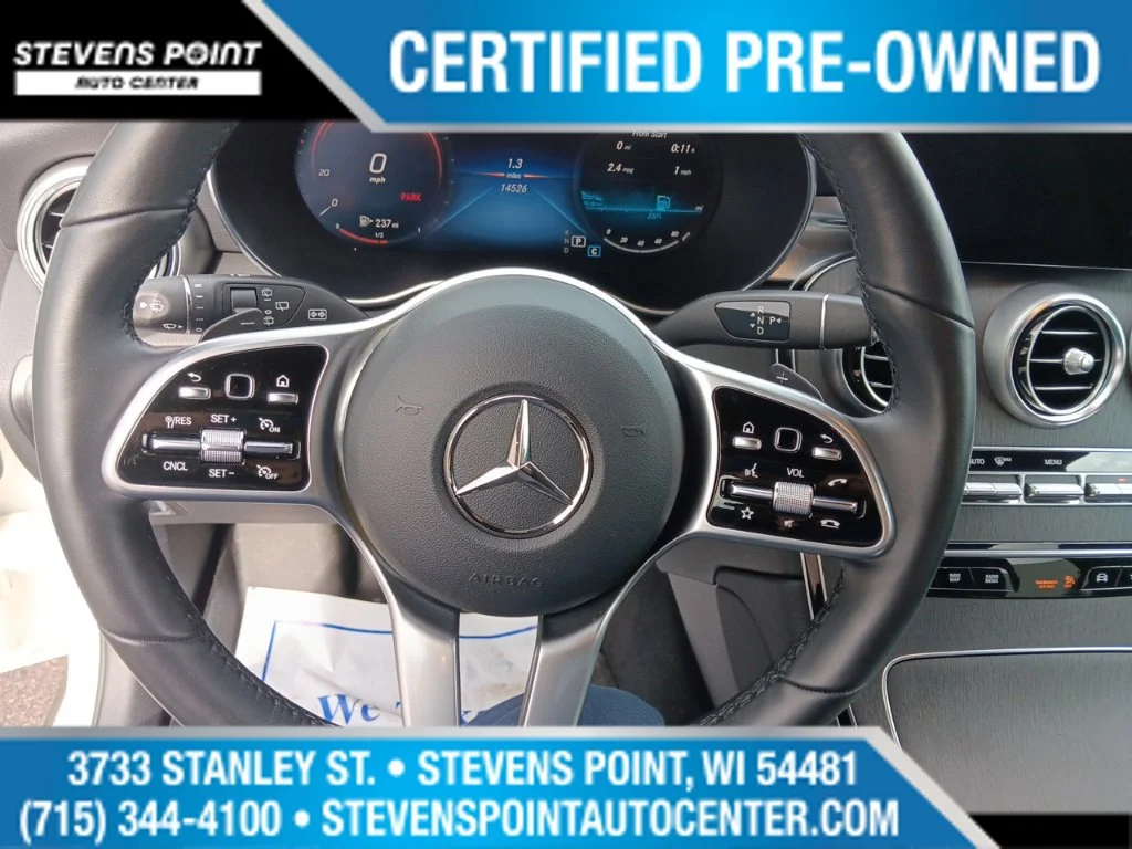 Used 2022 Polar White Mercedes-Benz GLC 300 image 16