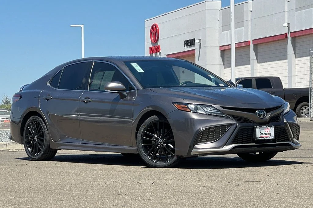 Certified Used 2022 Gray Toyota XSE image 2