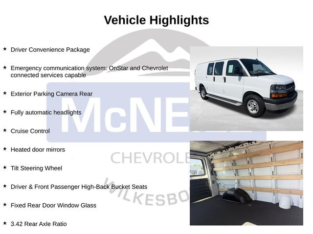 Used 2024 White Chevrolet Work Van image 10