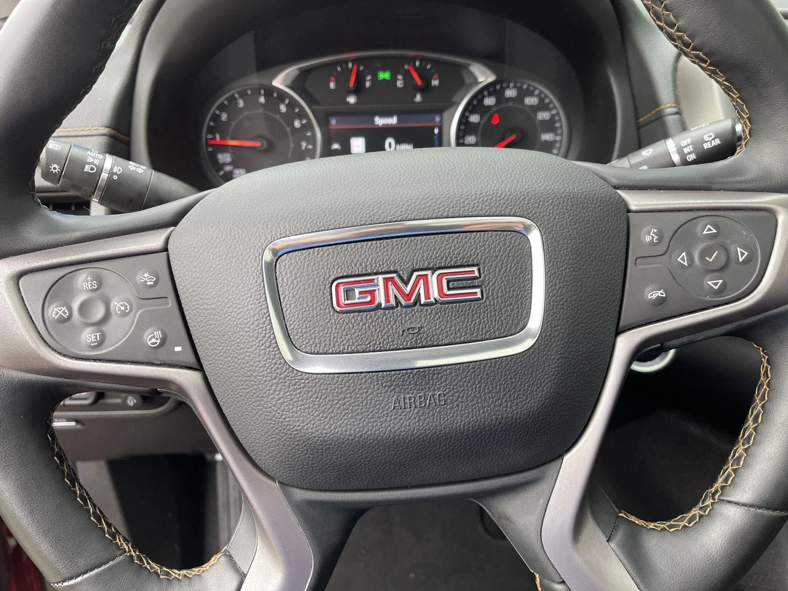 Used 2024 Volcanic Red Tintcoat GMC AT4 image 24