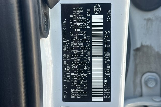 Used 2024 White Toyota SE image 31