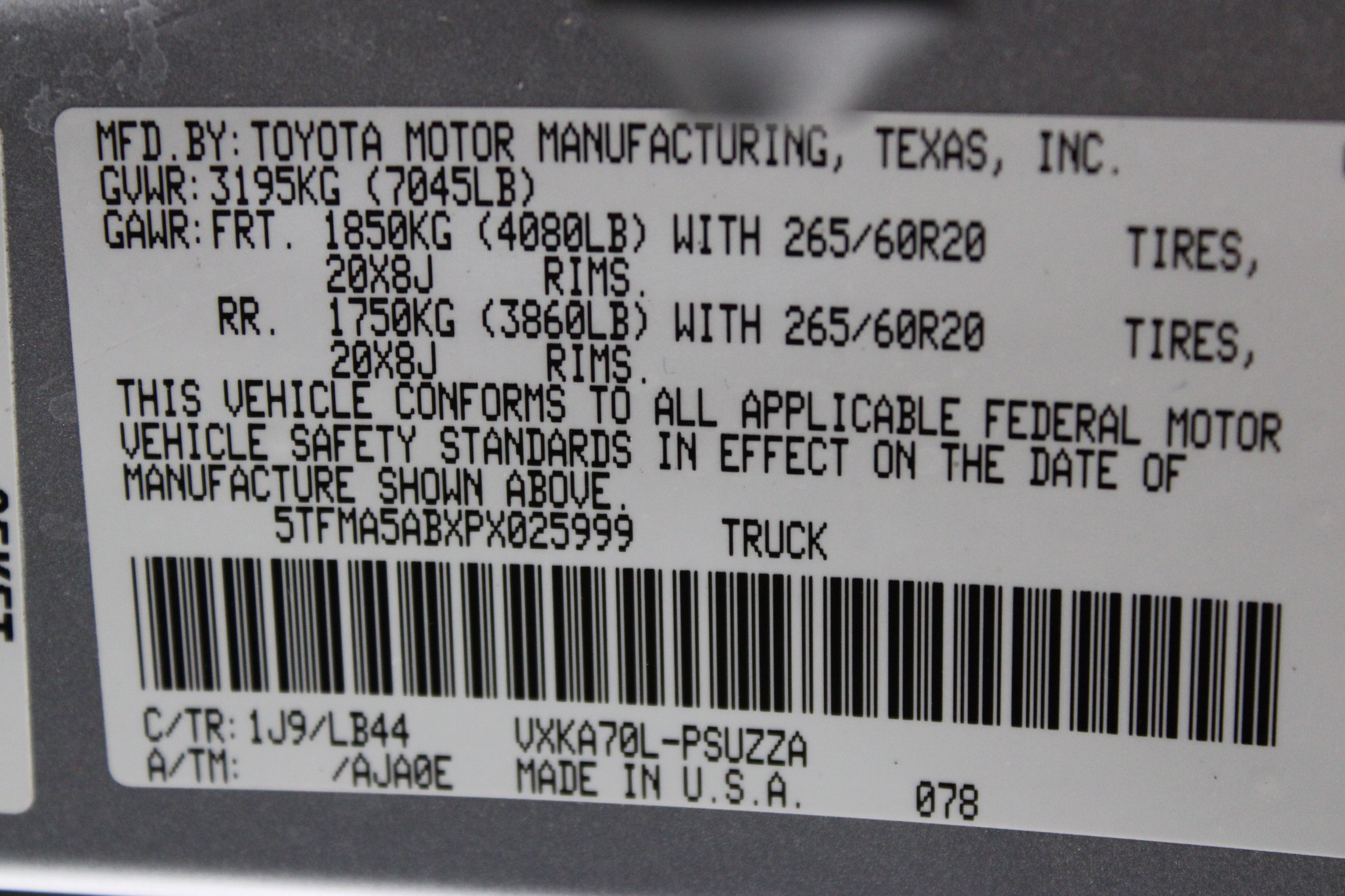 Used 2023 CELESTIAL SILVER Toyota 1794 Edition image 46