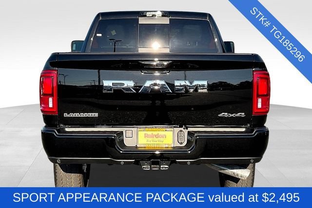 New 2026 Diamond Black Crystal Pearl-Coat Exterior Paint RAM Laramie image 4