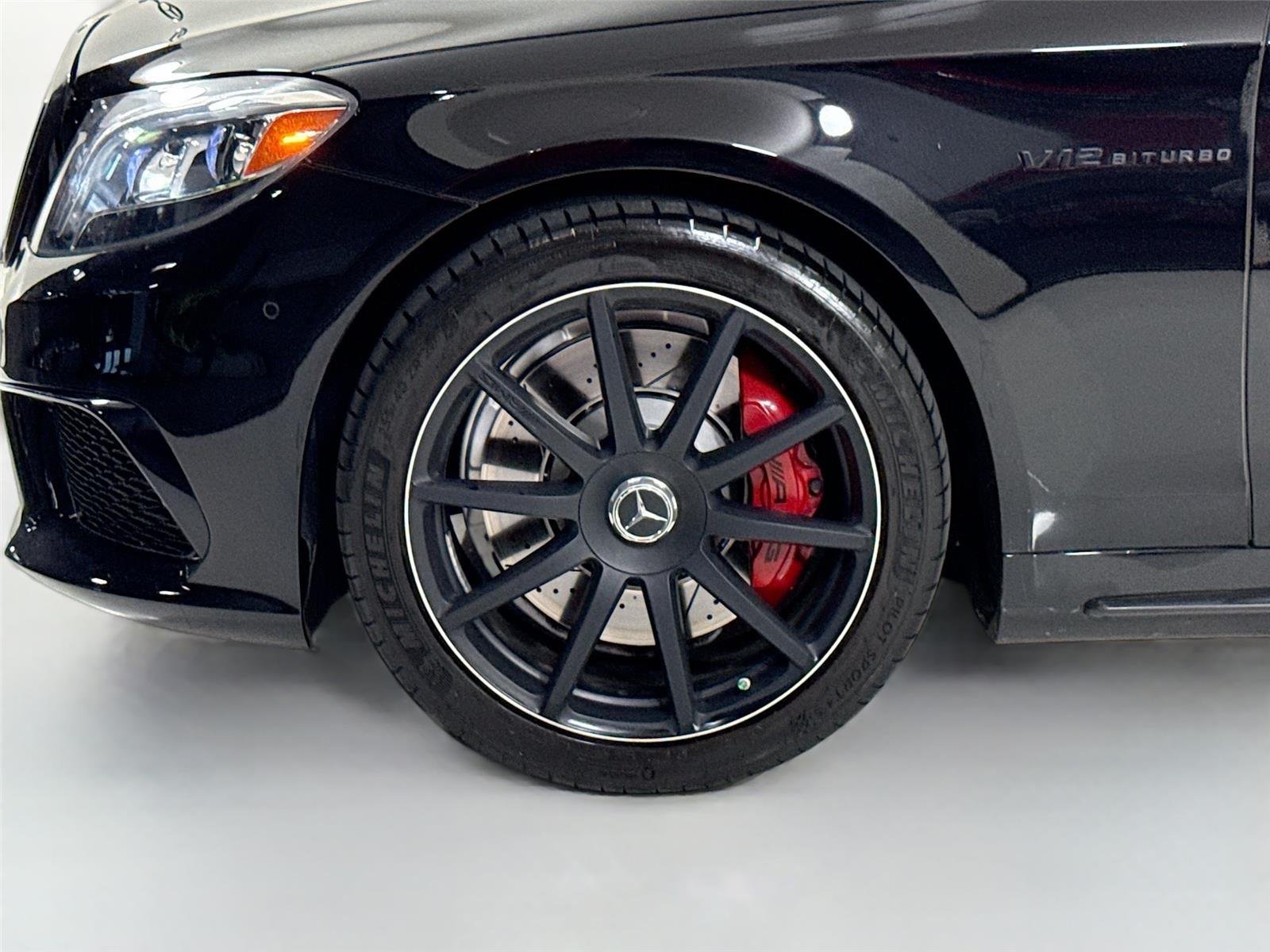 Used 2015 Obsidian Black Metallic Mercedes-Benz S 65 AMG® | Rear TVs | RennTech Upgrades image 45