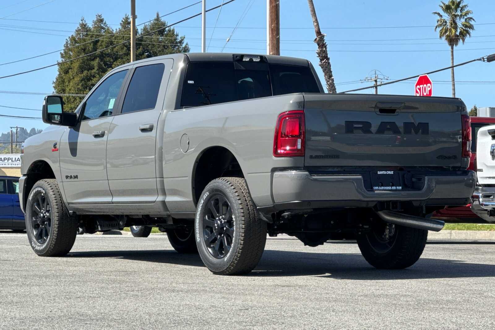 New 2026 Ceramic Gray Clear-Coat Exterior Paint RAM LARAMIE image 6