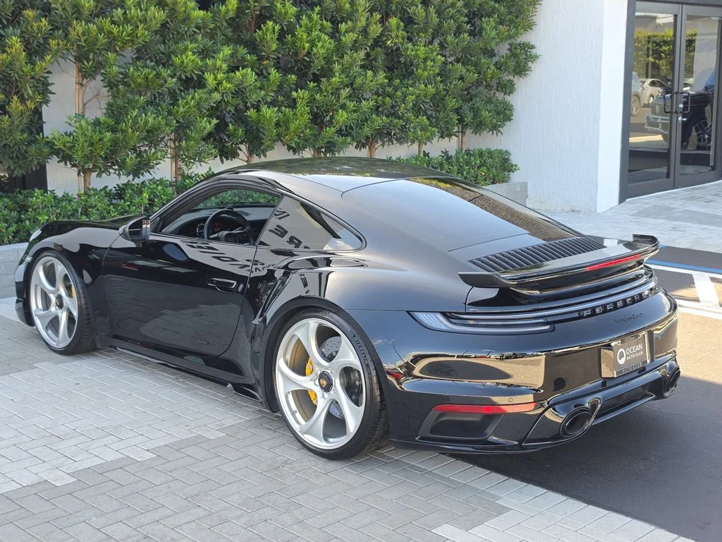 Used 2024 Black Porsche Turbo image 3