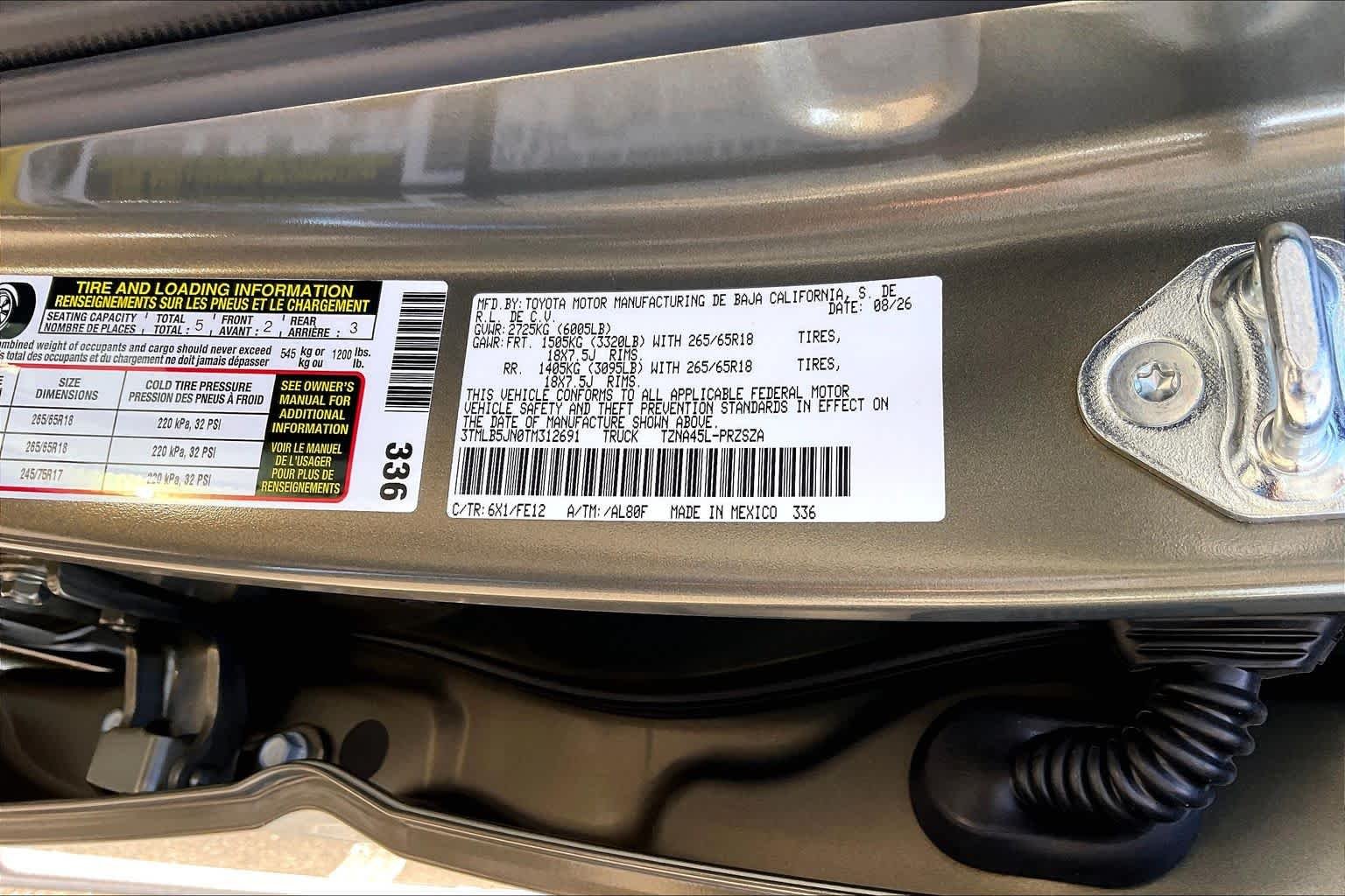 New 2026 Bronze Oxide Toyota TRD Sport image 21