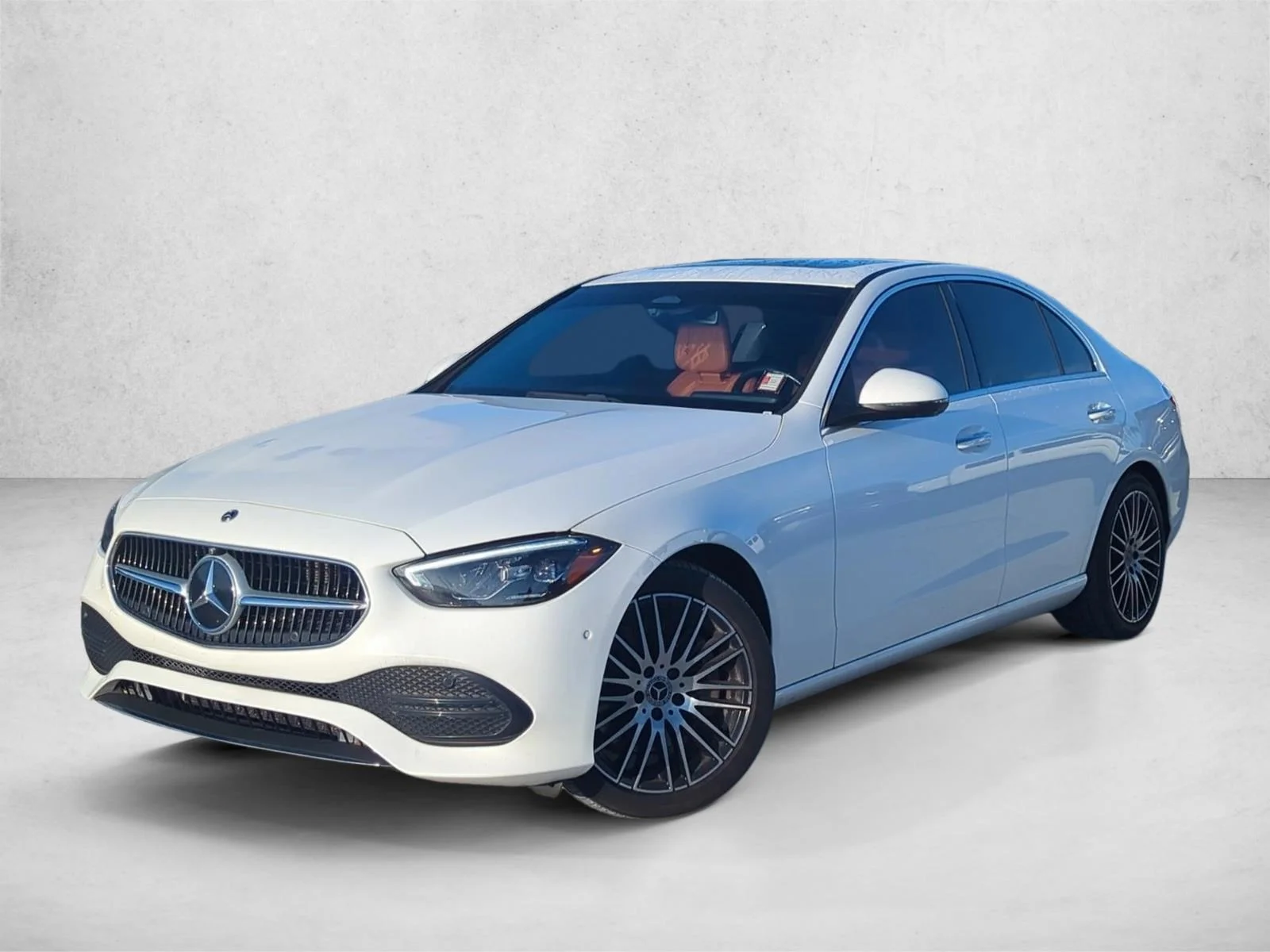 Used 2022 Polar White Mercedes-Benz C 300 image 1