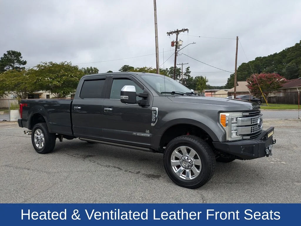 Used 2017 Magnetic Metallic Ford Platinum image 2