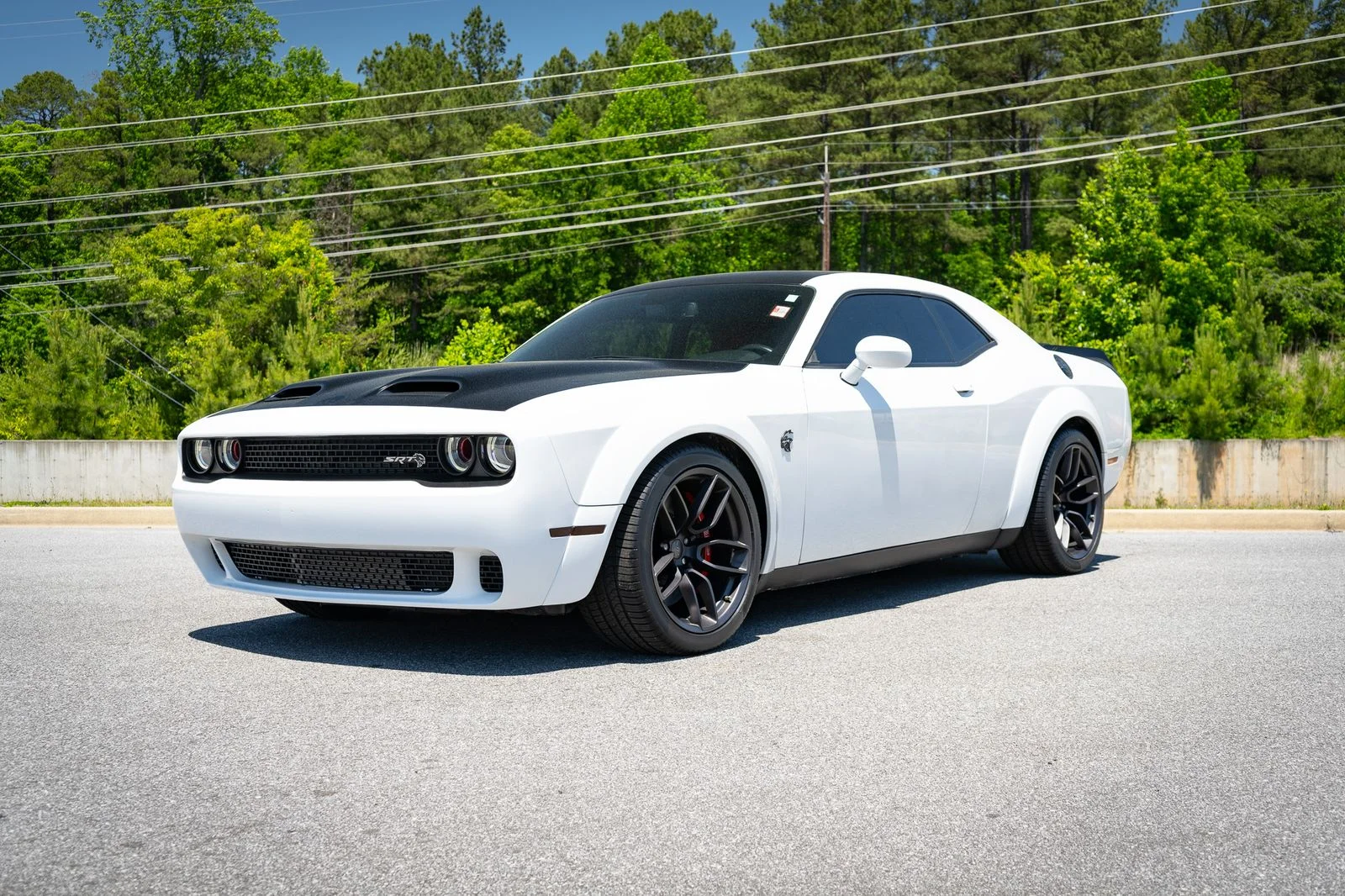Used 2019 White Dodge SRT Hellcat Widebody image 10