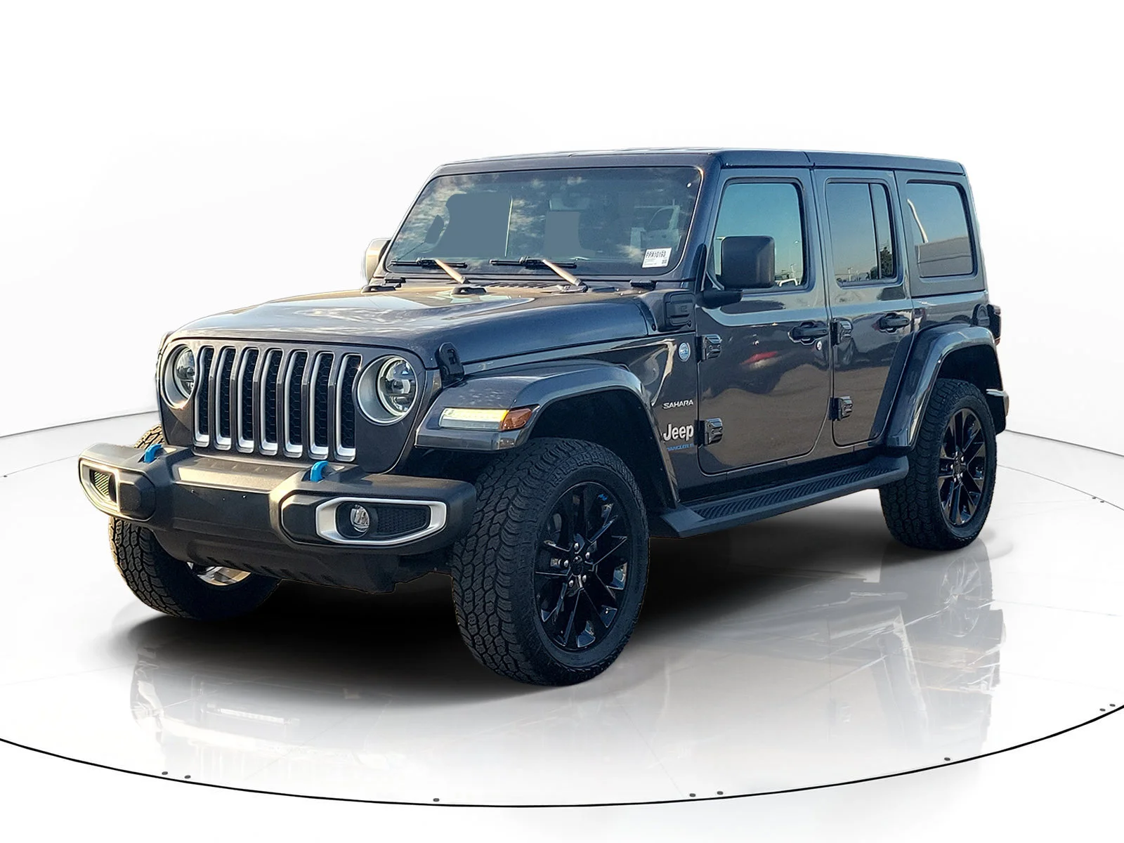 Certified Used 2023 Gray Jeep Sahara 4xe image 8