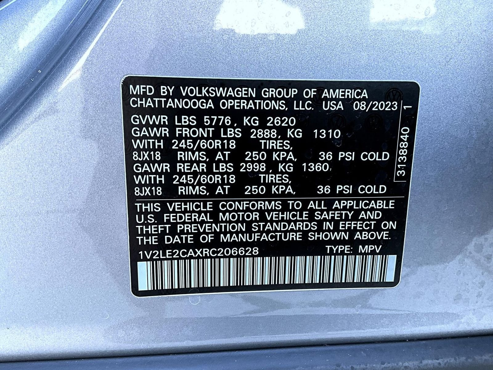 Used 2024 Gray Volkswagen 2.0T SE image 27