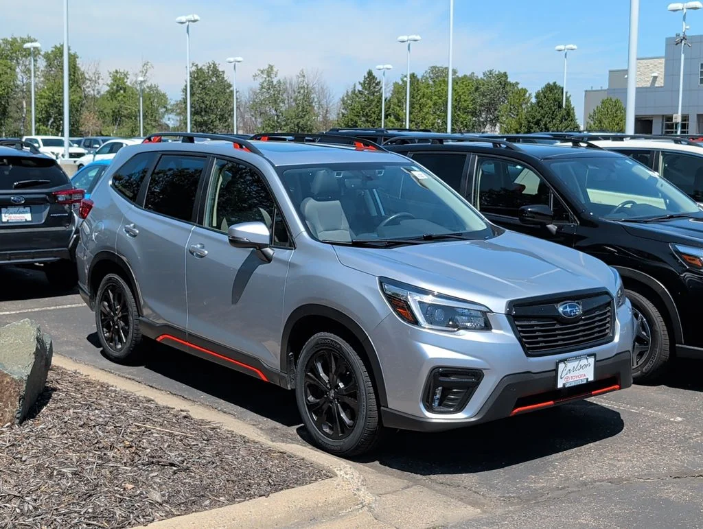 Used 2021 Subaru Forester Sport with VIN JF2SKARC1MH588392 for sale in Minneapolis, Minnesota