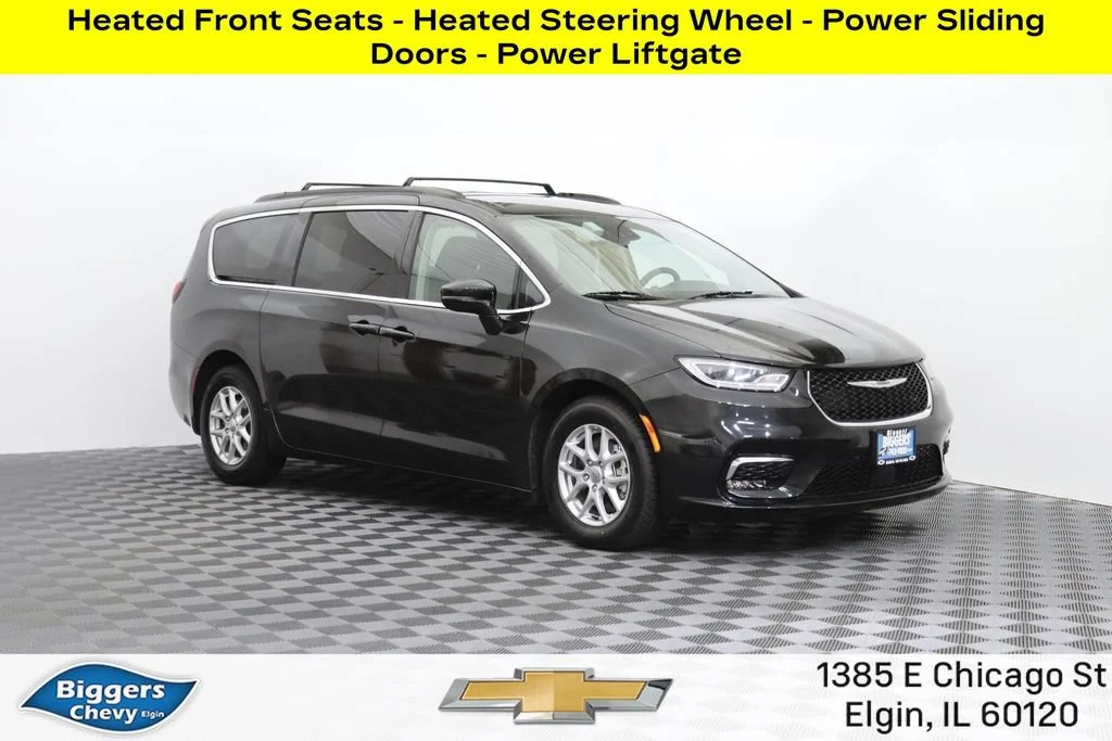 Certified Used 2022 Brilliant Black Chrysler Touring L image 1