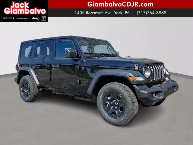 New 2026 Black Jeep Sport image 1