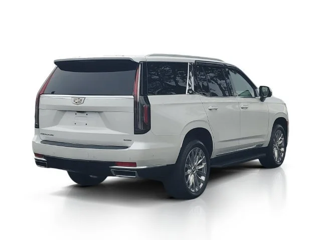 Used 2023 CRYSTAL WHITE TRICOAT Cadillac 4WD Premium Luxury image 7