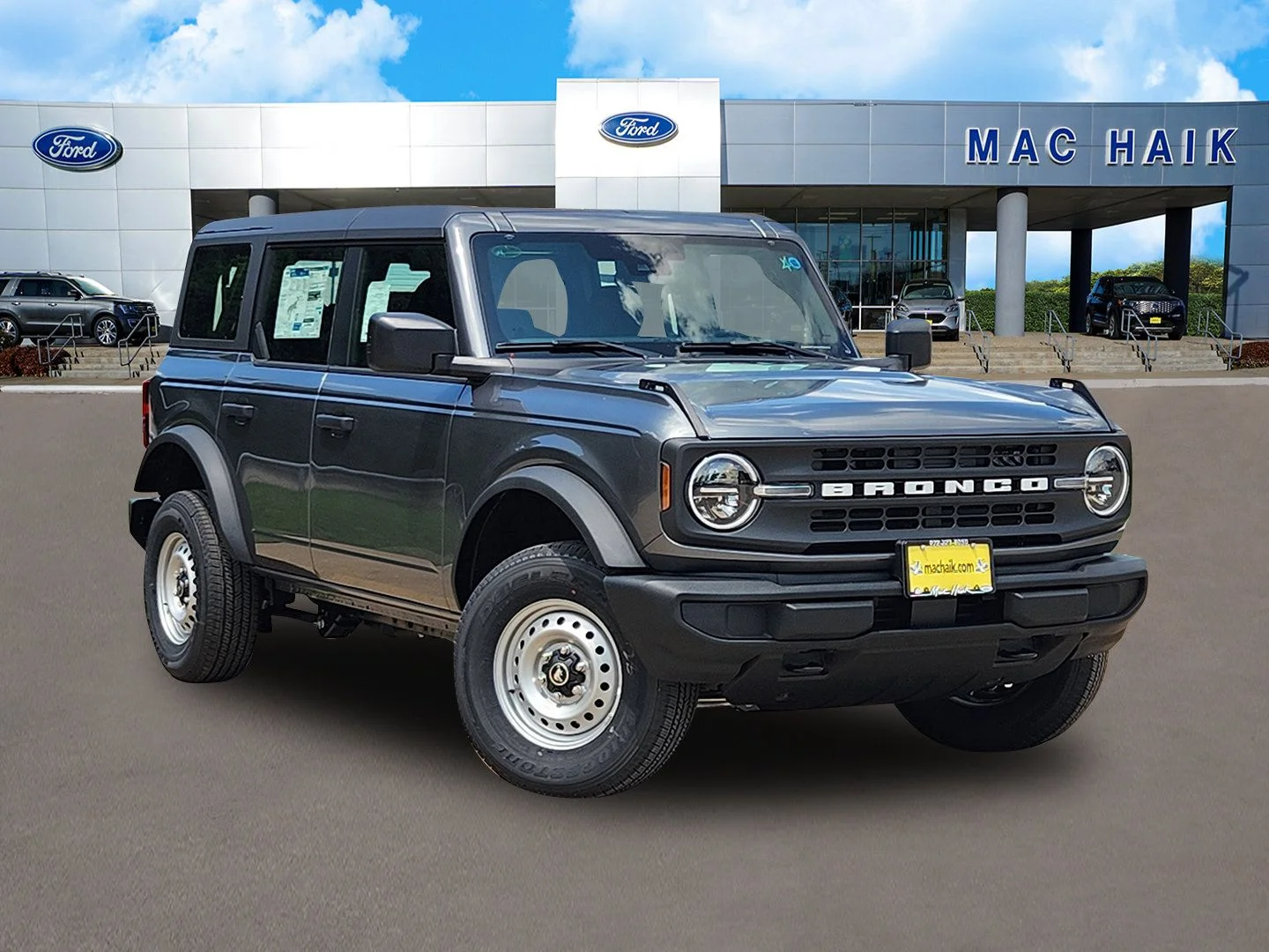 New 2026 Carbonized Gray Metallic Ford Base image 1