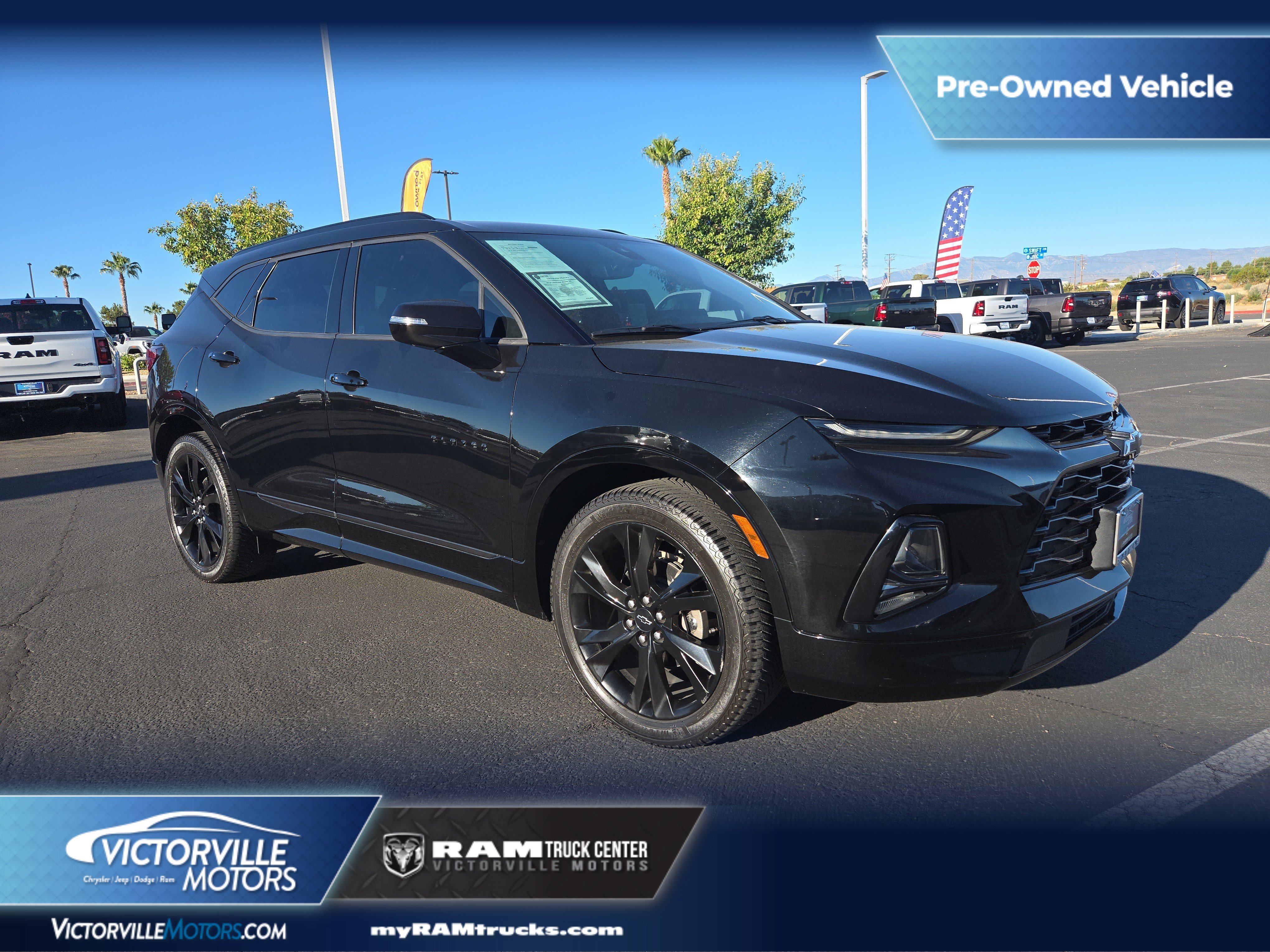 Black 2019 Chevrolet Blazer SUV / Crossover Front-Wheel Drive 9-Speed Automatic