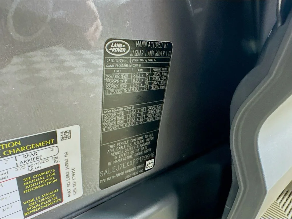 Certified Used 2023 Eiger Gray Metallic Land Rover S image 31