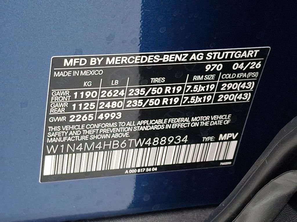 New 2026 Starling Blue Metallic Mercedes-Benz GLB 250 image 25