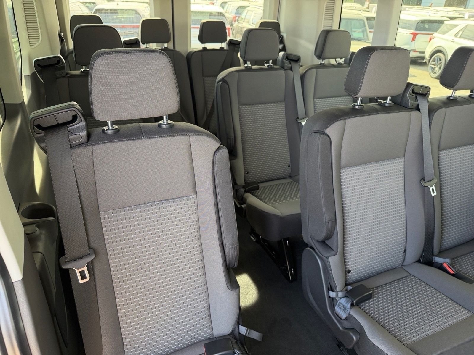 New 2026 Oxford White Ford Passenger Van XLT image 14