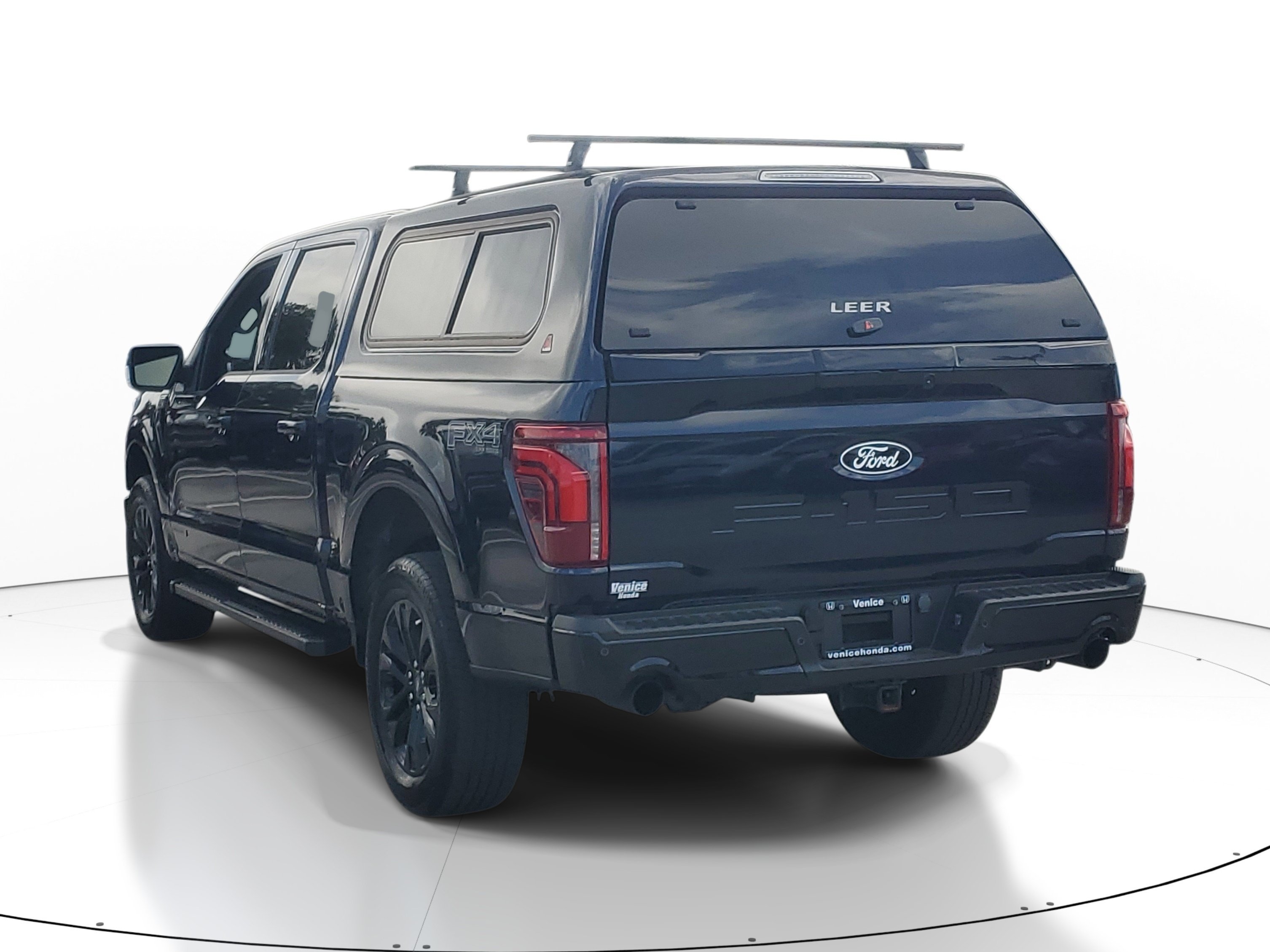 Used 2025 Antimatter Blue Metallic Ford LARIAT image 4