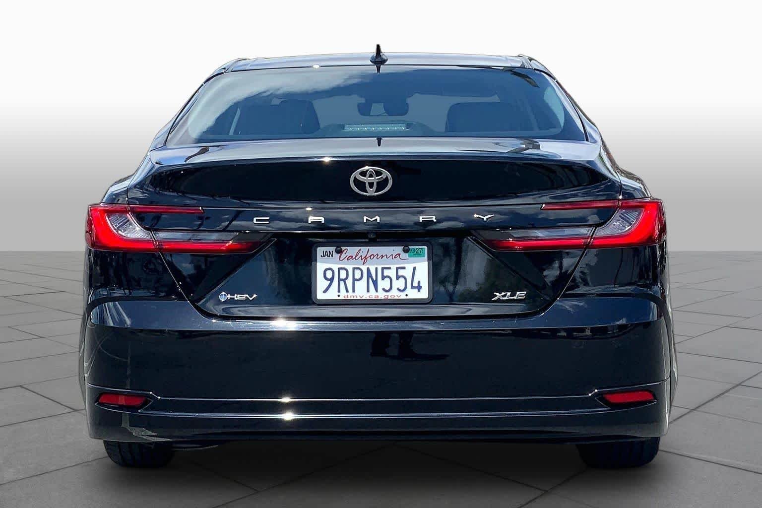 Used 2025 Midnight Black Metallic Toyota XLE image 4